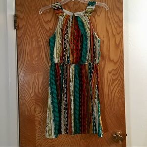 Multicolored dress